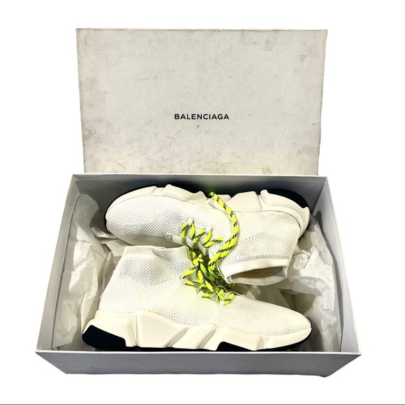 BALENCIAGA Speed Lace-up Knit Sock Trainers - Picture 5 of 13